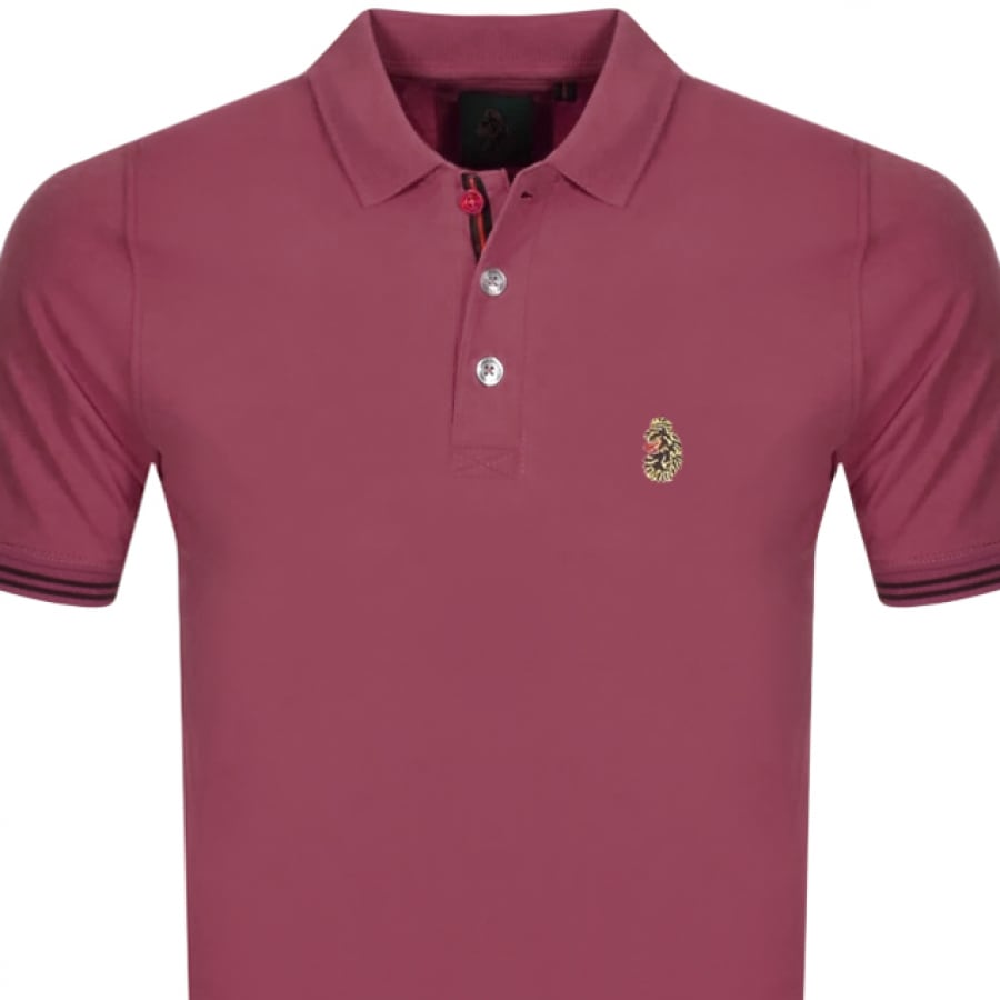 Alternative Image for ProductLuke 1977 New Mead Polo T Shirt Purple2